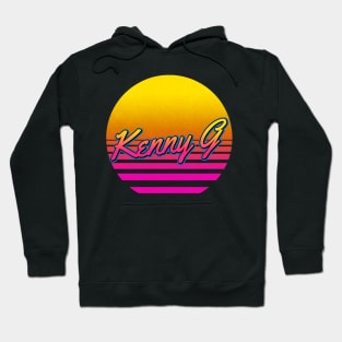 Kenny G Personalized Name Birthday Retro 80s Styled Gift Hoodie
